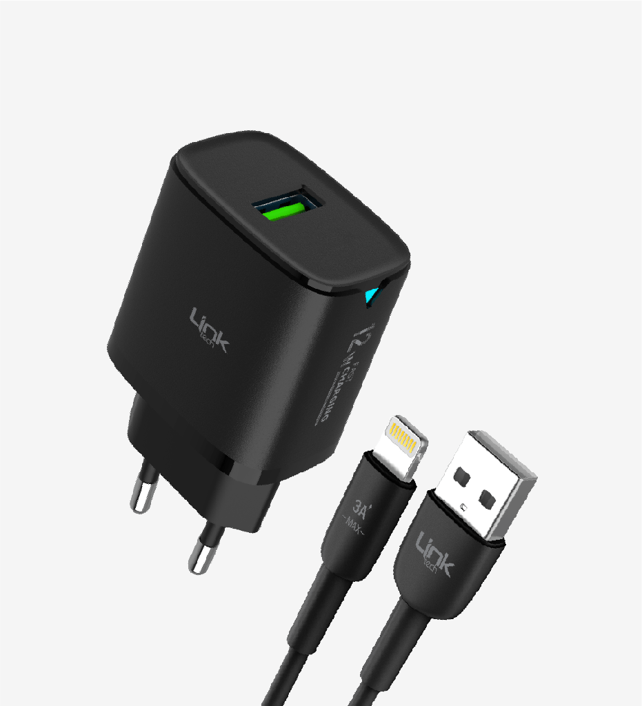 C302 Strong Lightning Cable 12W Fast Charger