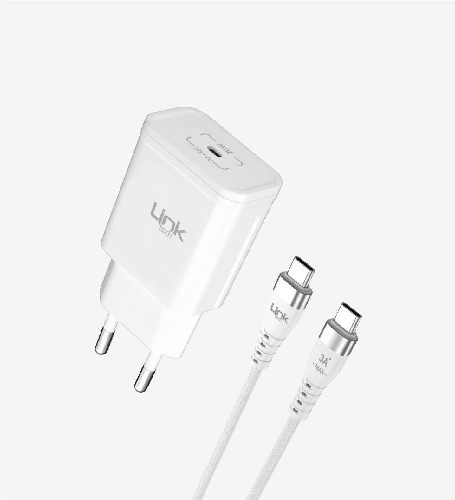 S664 Premium 20W Type-C Quick Charge With USB-C Cable