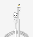 K606 Safe 2M 3A USB-A Lightning Charging Cable 